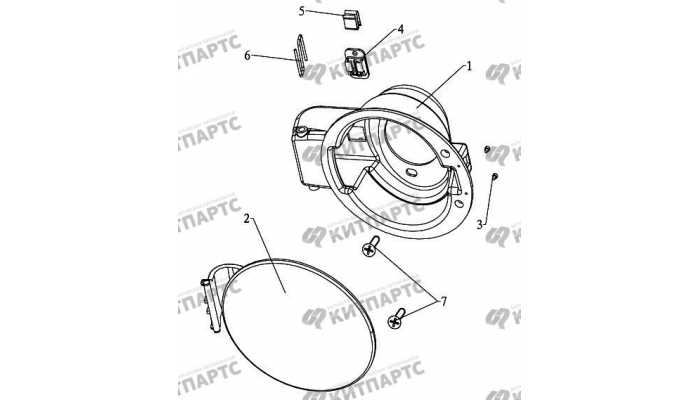 Крышка маслозаливной горловины Geely Otaka (CK)